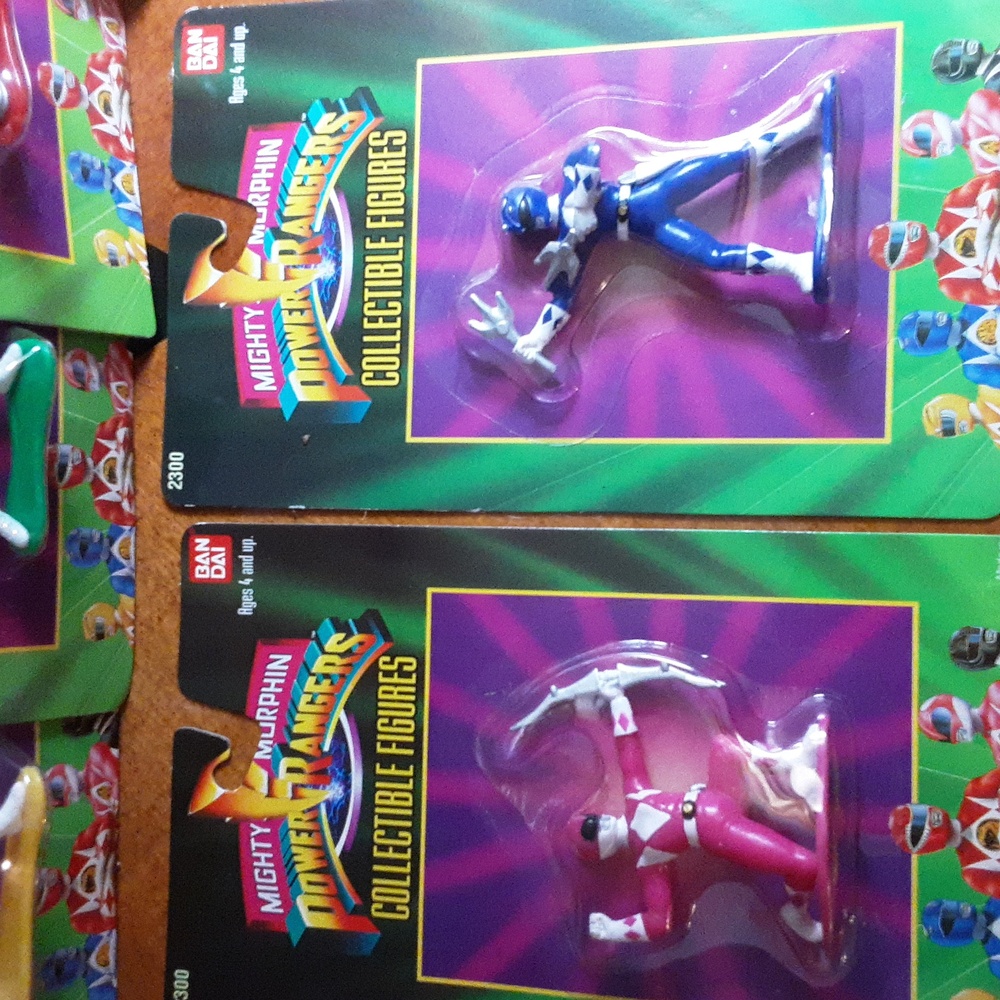 1993 Ban Dai Power Rangers Action Figure Set - Picture 5 of 8